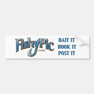 Coche Pegatina para el parachoques de FishyPic