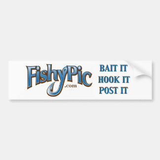 Coche Pegatina para el parachoques de FishyPic