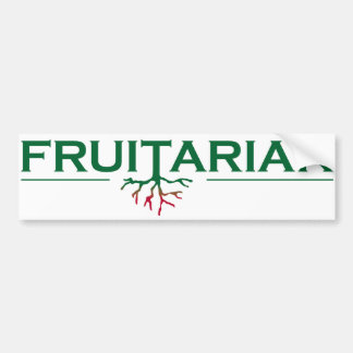 Coche Pegatina para el parachoques de Fruitarian