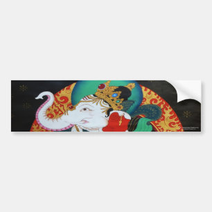 Coche Pegatina para el parachoques de Ganesh del baile