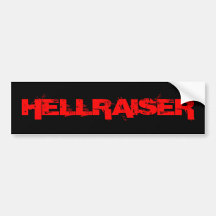 Coche Pegatina para el parachoques de HELLRAISER