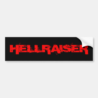 Coche Pegatina para el parachoques de HELLRAISER