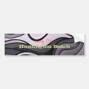 Coche Pegatina para el parachoques de Huntington Beach