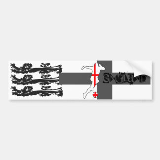 Coche Pegatina para el parachoques de INGLATERRA