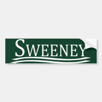 Coche Pegatina para el parachoques de Joe Sweeney