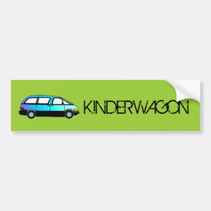 Coche Pegatina para el parachoques de KINDERWAGON