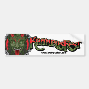 Coche Pegatina para el parachoques de KrampusFest