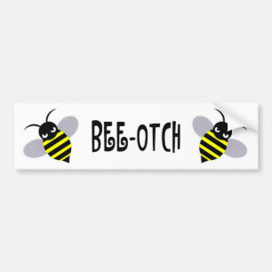 Coche Pegatina para el parachoques de la Abeja-Otch