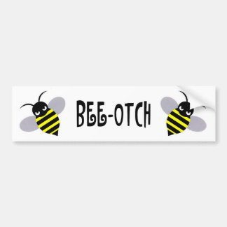 Coche Pegatina para el parachoques de la Abeja-Otch