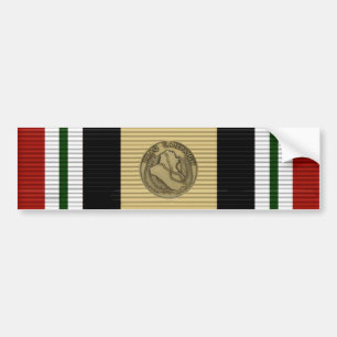Coche Pegatina para el parachoques de la cinta de Iraq