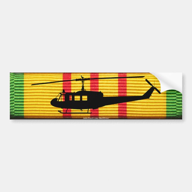 Coche Pegatina para el parachoques de la cinta de UH-1 (Frente)