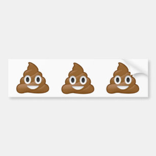 Coche Pegatina para el parachoques de la emoji del