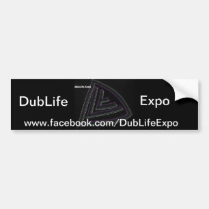 Coche Pegatina para el parachoques de la expo de DubLife