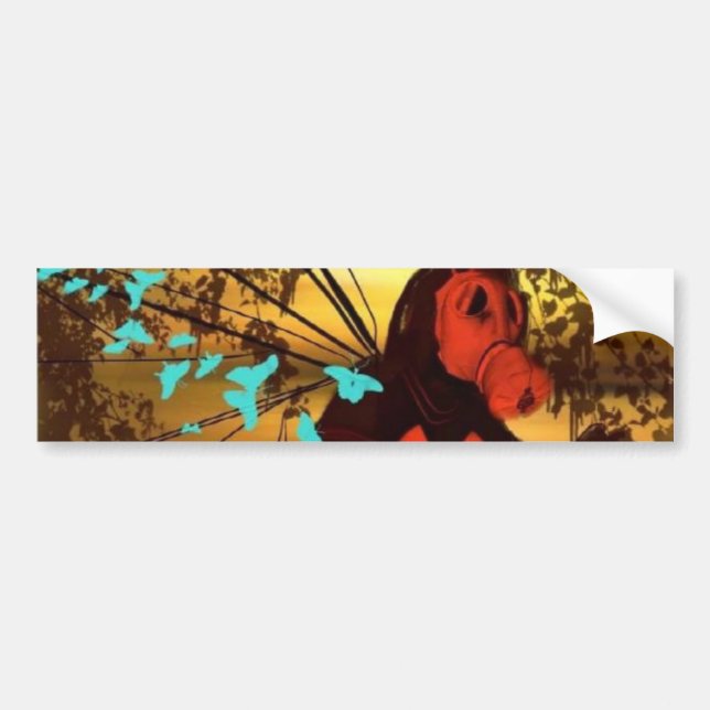 Coche Pegatina para el parachoques de la guerra (Frente)