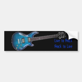Coche Pegatina para el parachoques de la guitarra