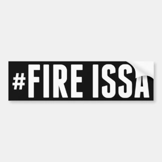 COCHE PEGATINA PARA EL PARACHOQUES DE LA ISSA HASHTAG