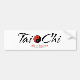 Coche Pegatina para el parachoques de la ji del Tai