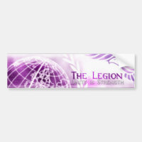 Pegatina para el parachoques de la legión