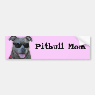 Coche Pegatina para el parachoques de la mamá de Pitbull