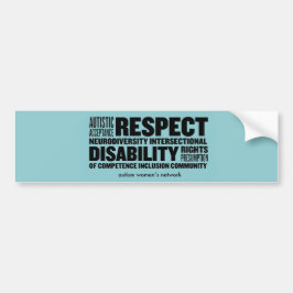 Coche Pegatina para el parachoques de la nube de la