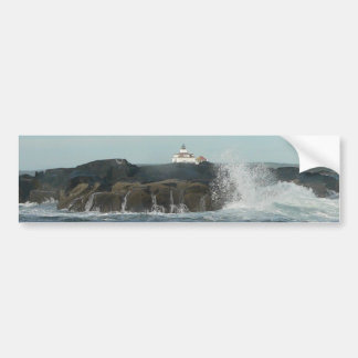 Coche Pegatina para el parachoques de las ondas que se