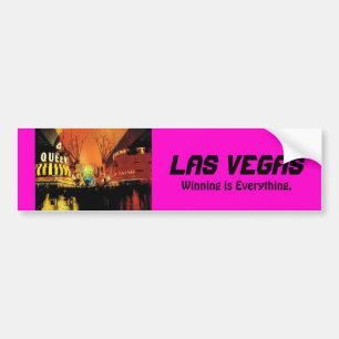 Coche Pegatina para el parachoques de Las Vegas