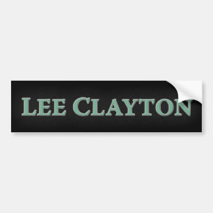 Coche Pegatina para el parachoques de Lee Clayton