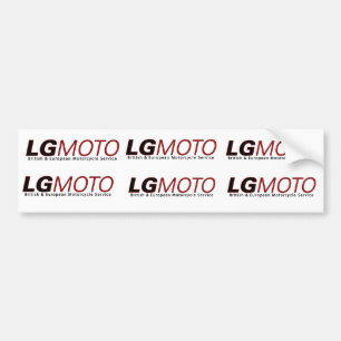 Coche Pegatina para el parachoques de LG Moto