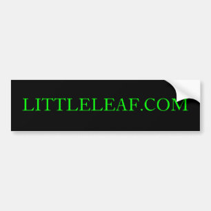 Coche Pegatina para el parachoques de LITTLELEAF.COM