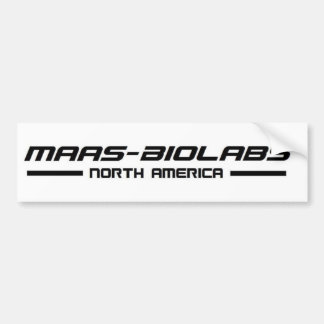 Coche Pegatina para el parachoques de los Biolabs de