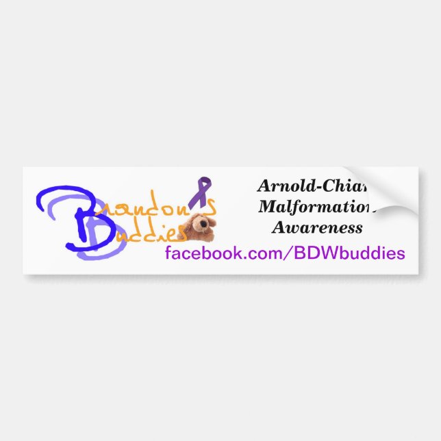 Coche Pegatina para el parachoques de los compinches de (Frente)