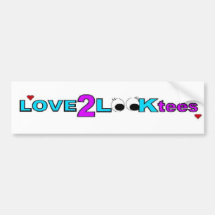 Coche Pegatina para el parachoques de Love2Looktees