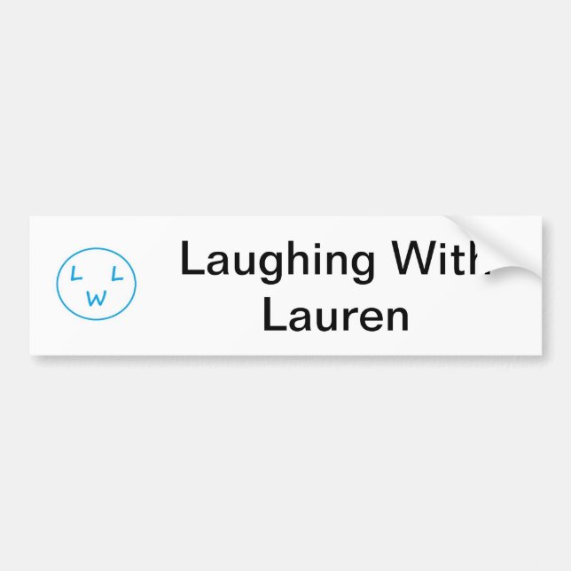 Coche Pegatina para el parachoques de LWL (Frente)