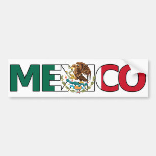 Coche Pegatina para el parachoques de México