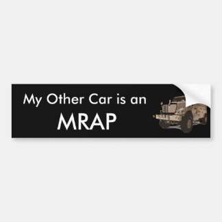 Coche Pegatina para el parachoques de MRAP