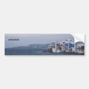 Coche Pegatina para el parachoques de MYKONOS -