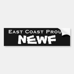 Coche Pegatina para el parachoques de NEWF