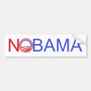 Coche Pegatina para el parachoques de Nobama
