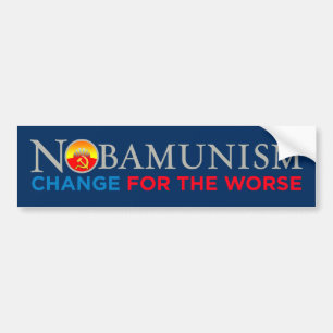 Coche Pegatina para el parachoques de NOBAMUNISM