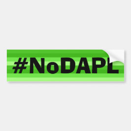 Coche Pegatina para el parachoques de NoDAPL