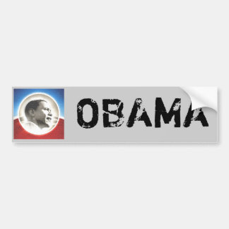 Coche Pegatina para el parachoques de OBAMA