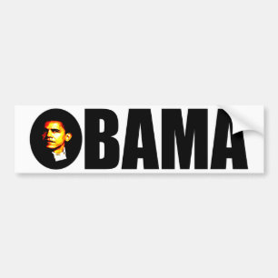 Coche Pegatina para el parachoques de Obama