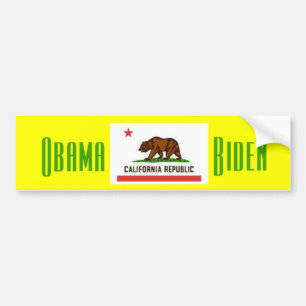 Coche Pegatina para el parachoques de Obama Biden