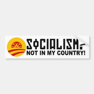 Coche Pegatina para el parachoques de Obamalism