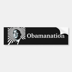 Coche Pegatina para el parachoques de Obamanation