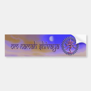 Coche Pegatina para el parachoques de OM Namah Shivaya