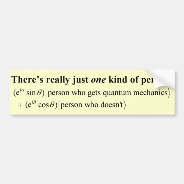 Coche Pegatina para el parachoques de OneKind (Frente)