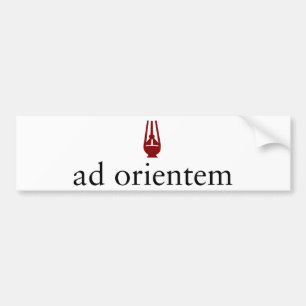 Coche Pegatina para el parachoques de Orientem del