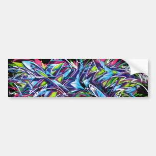 Coche Pegatina para el parachoques de Psychadelic