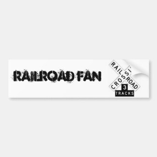 Coche Pegatina para el parachoques de Railfan